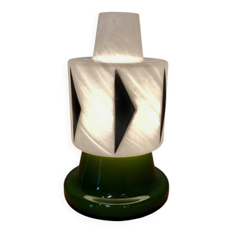 Opaline lamp "Scandinavian design 1950".