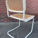 Cesca dining room chair designed by Marcel Breuer