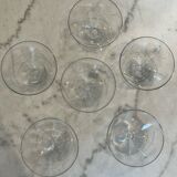 5 aperitif glasses
