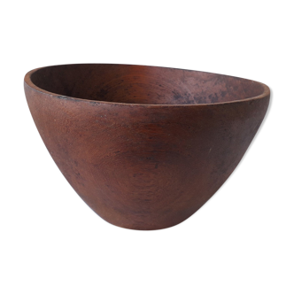 Wooden salad bowl