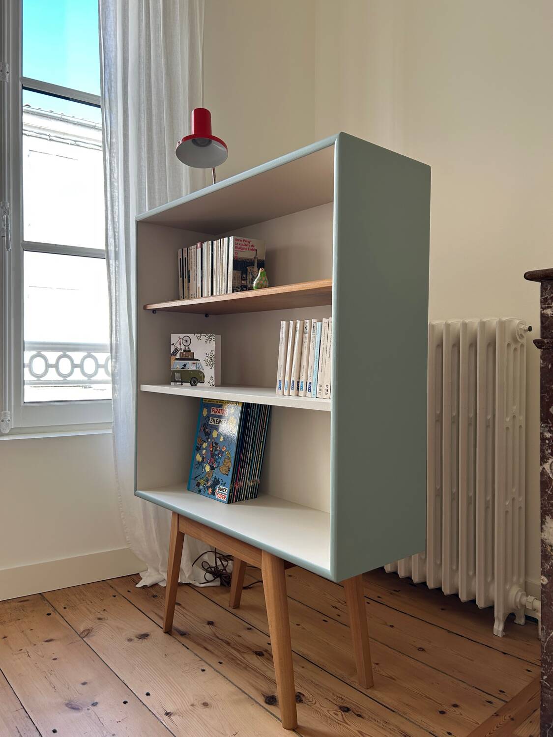 Colorful shelf/bookcase