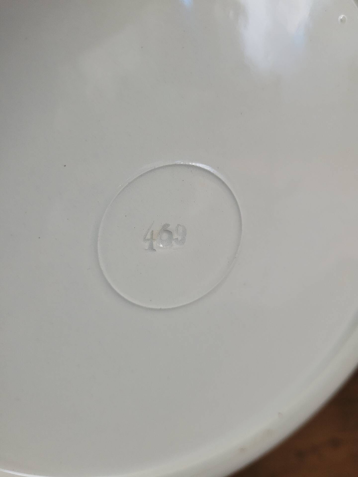 Large turquoise shallow dish