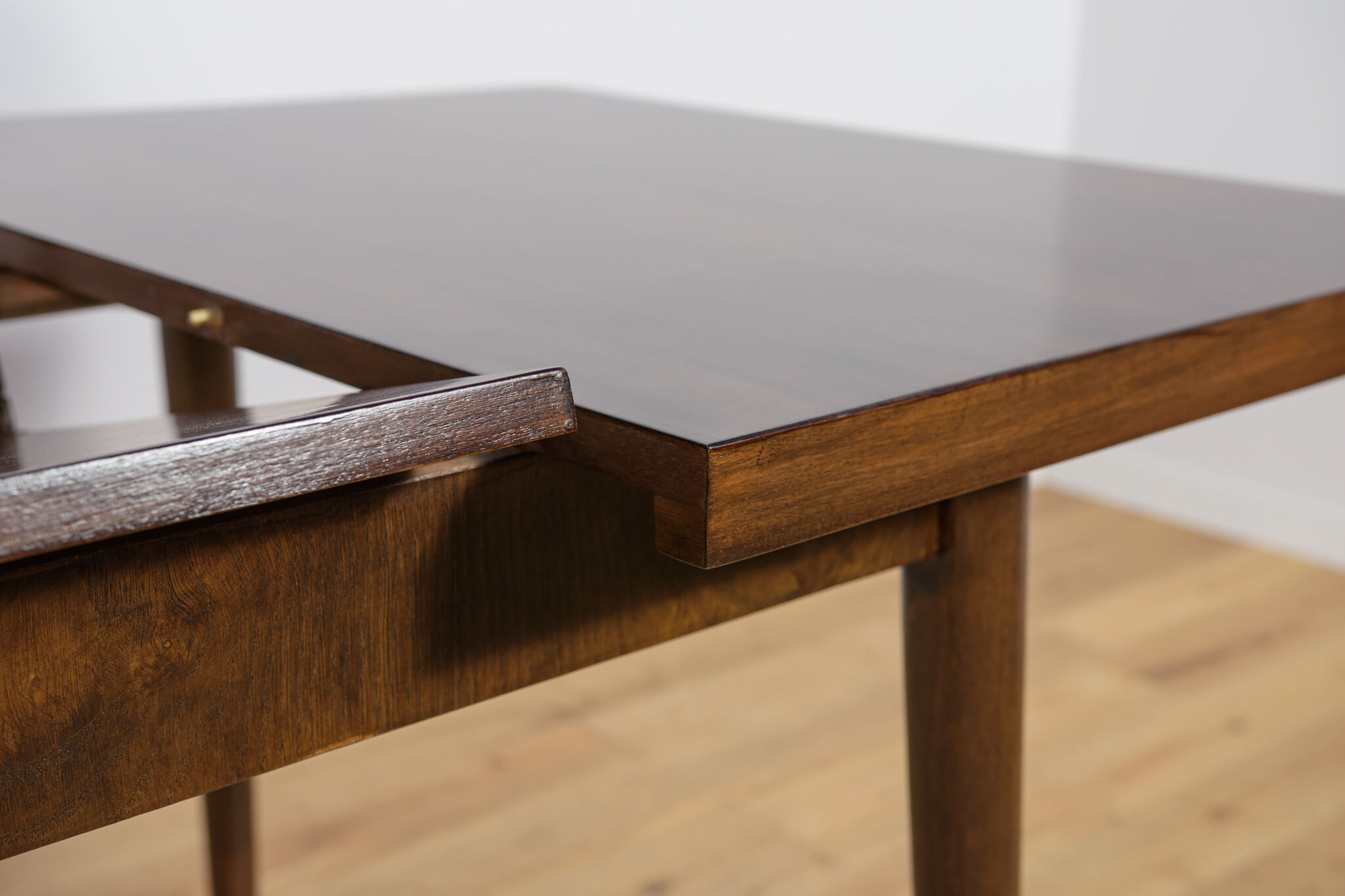 Mid Century Walnut Dining Table by Bohumil Landsman for Jitona, Czechoslovakia, 1960s