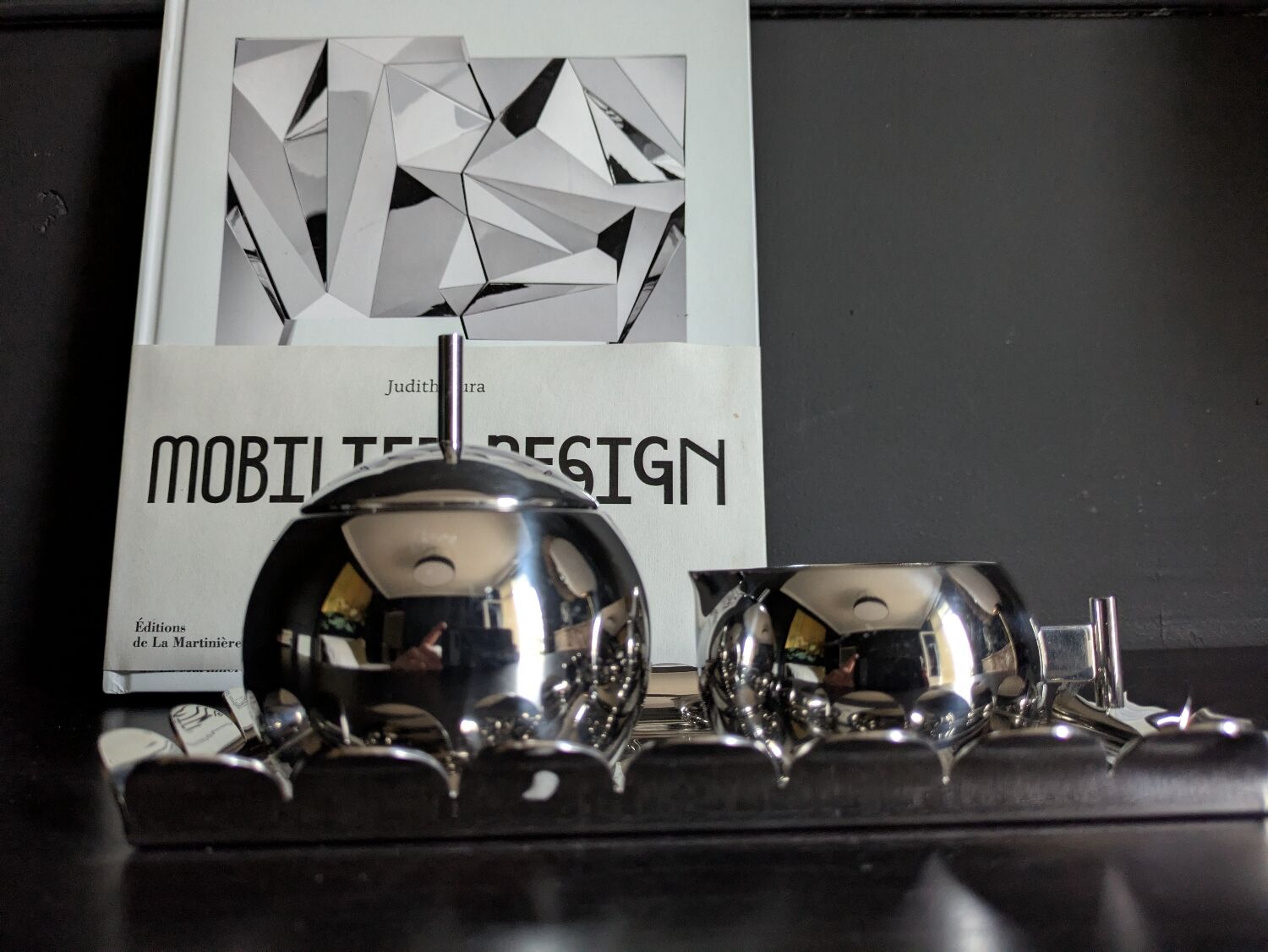 Sugar bowl and cream jug Alessi