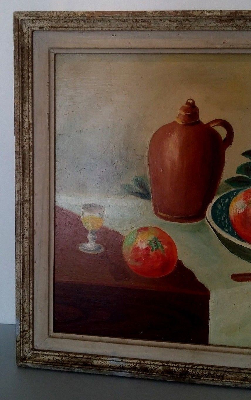 Oil painting, still life
