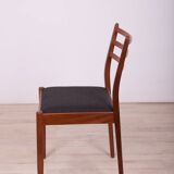 Fabric and Teak Dining Chairs by Victor Wilkins for G-Plan, 1960s, Set of 4