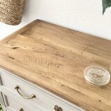 Louis XVI style chest of drawers known as sauteuse