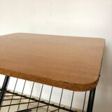 Vintage magazine rack table