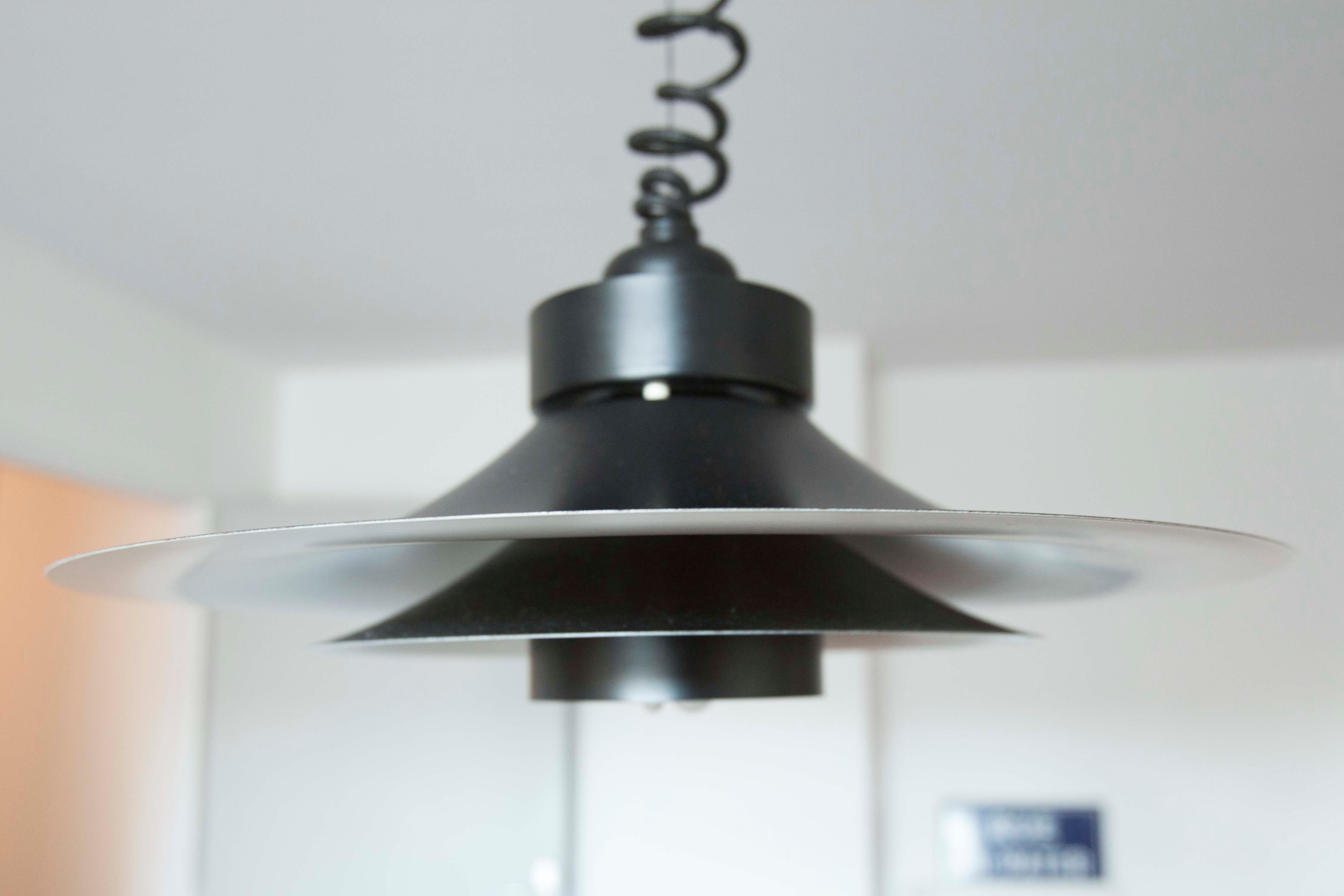 Suspension Danish 1960 black and white