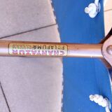 Transat relaxes folding lounge chair Lafuma Chantazur 60 vintage