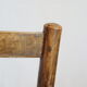 Lot 2 chaises paillées