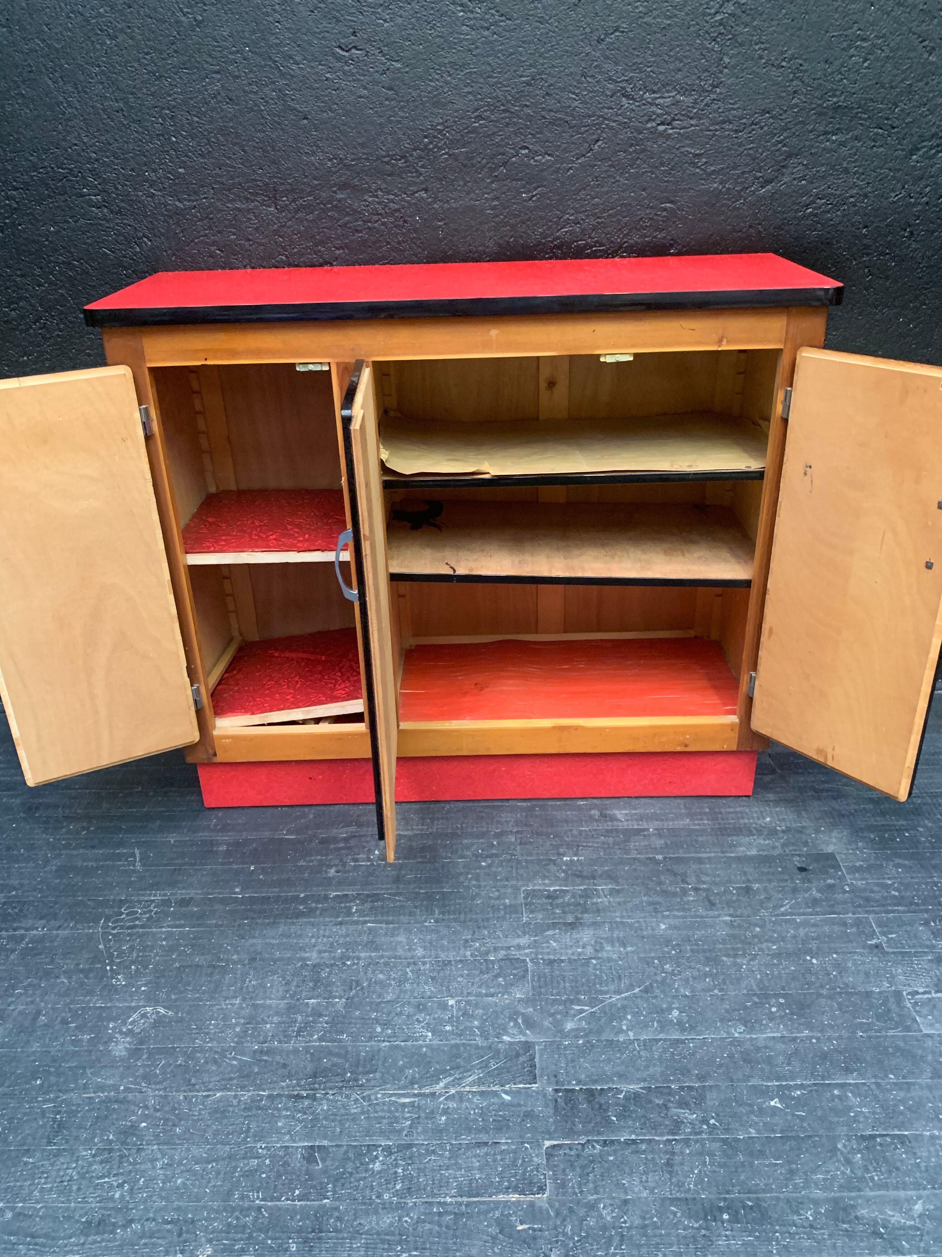 Meuble vintage en formica 1960