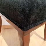 Neoclassical Solid Mahogany Side Chair, 1820s