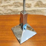 Chrome metal lamp, neoclassical