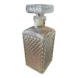 Vintage glass decanter