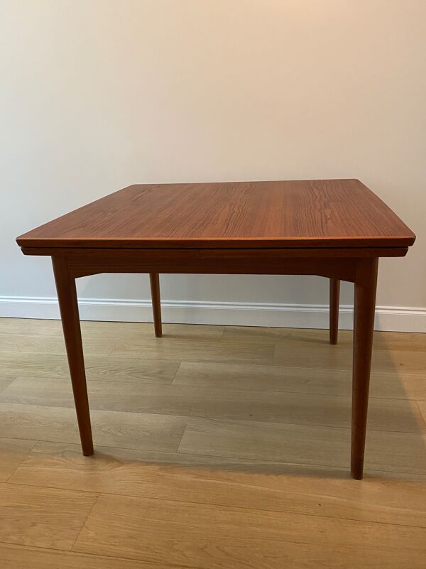 table à manger à rallonges en bois de rose Arne Vodder for Cado / France & Son, Denmark 1960's.