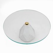 Table basse en marbre de Carrare italien moderne du milieu du siècle, années 1970, deux disponibles