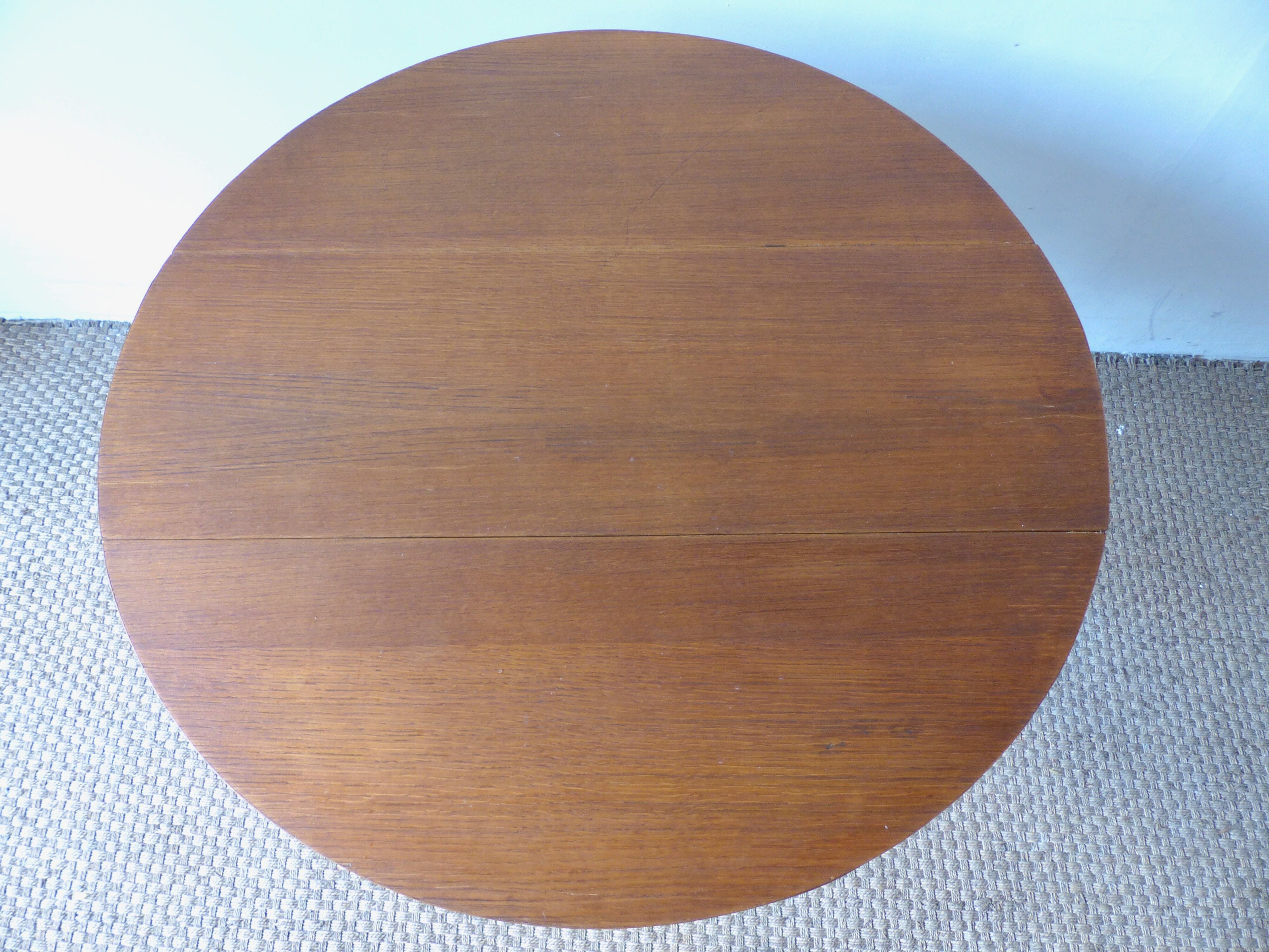 Vintage adjustable folding table