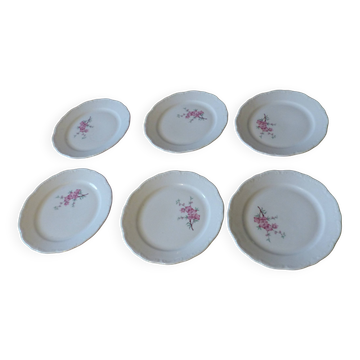 Lot d'assiettes à dessert