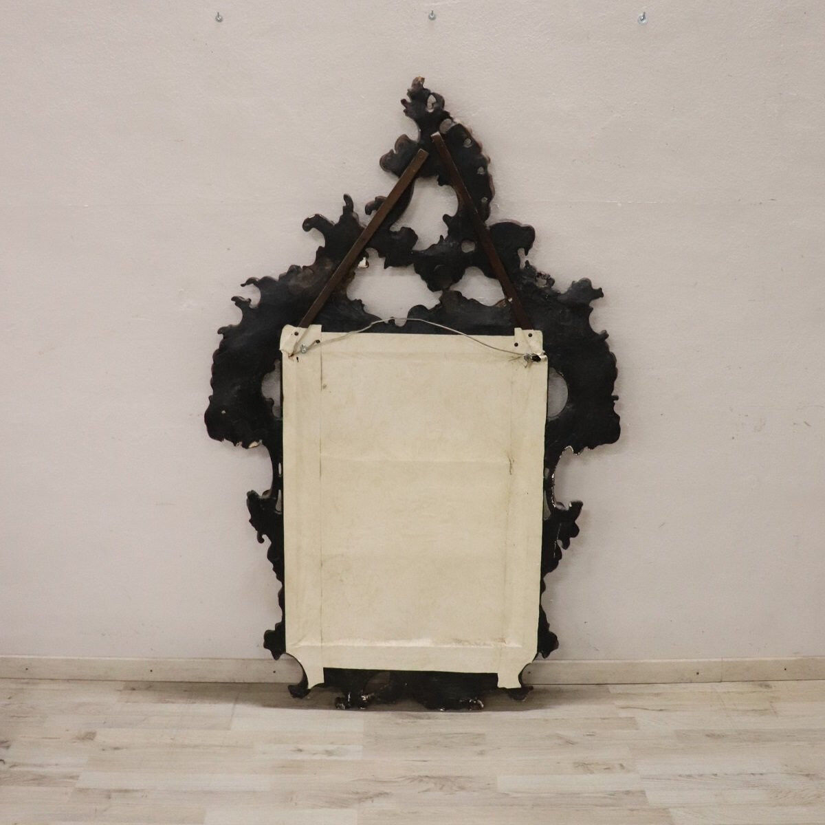 Antique Large Wall Mirror, Italy Late 19th Century