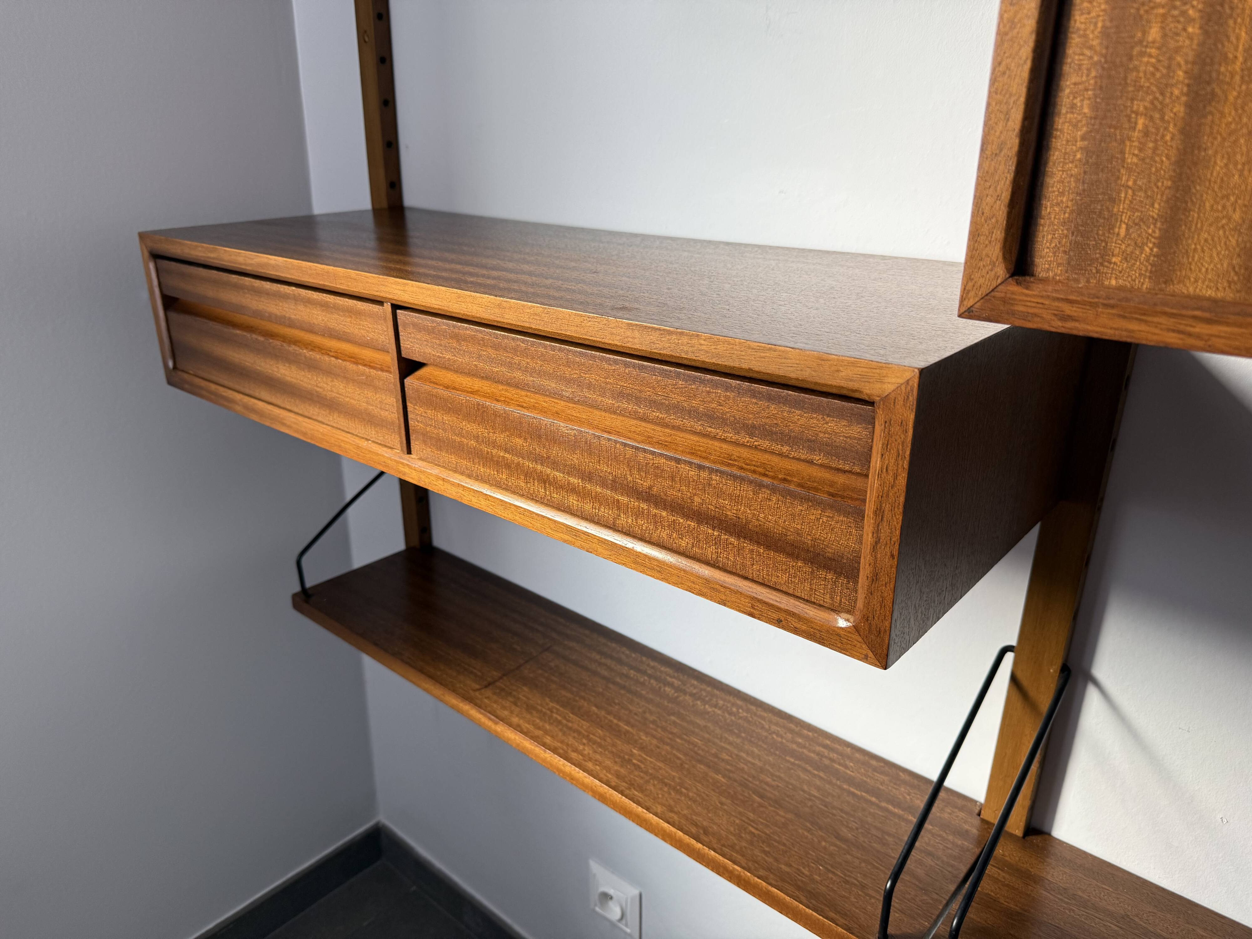 Poul Cadovius Denmark Scandinavian Bookcase, 1960s