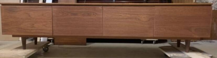 Vintage Scandinavian teak sideboard