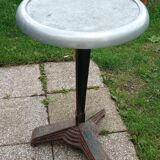bistro table, pedestal table, art deco, Louis Vuitton
