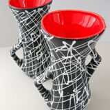 Pair of vintage vases 1950