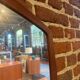 Framed teak mirror, Denmark 1960