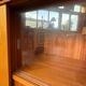 Vintage 1960s sideboard on casters, Scandinavian style