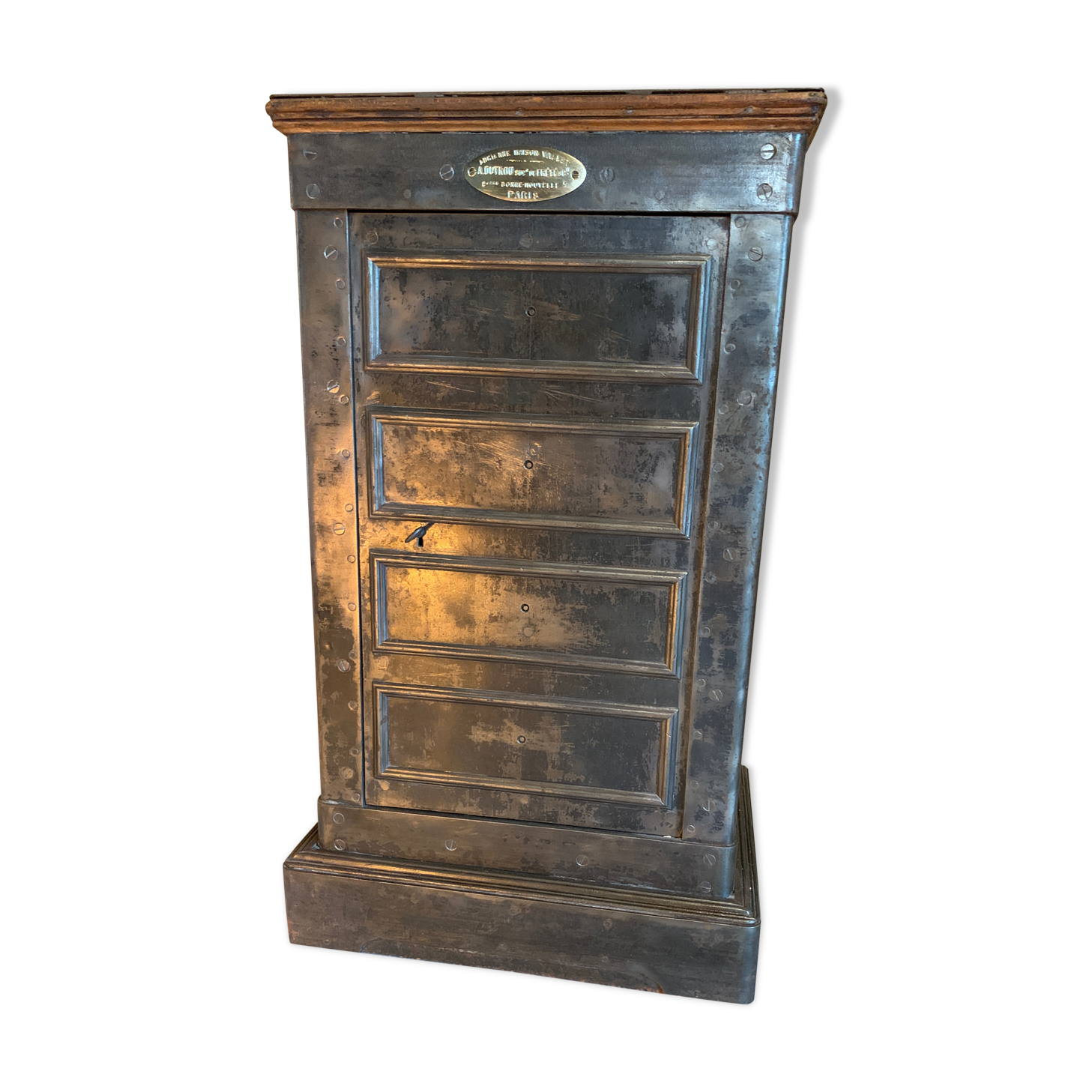 Former fort chest Vallet Freté Paris 1900