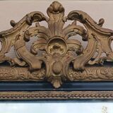 Napoleon III period mirror in wood and stucco