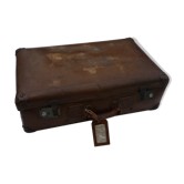 Valise ancienne vintage en cuir