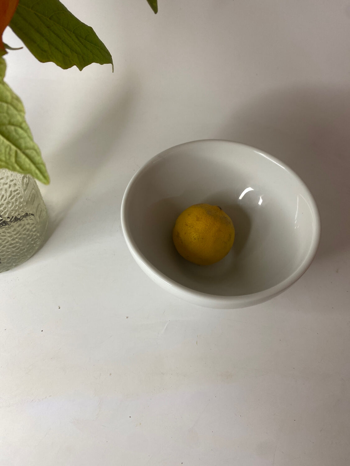 Very heavy porcelain bowl