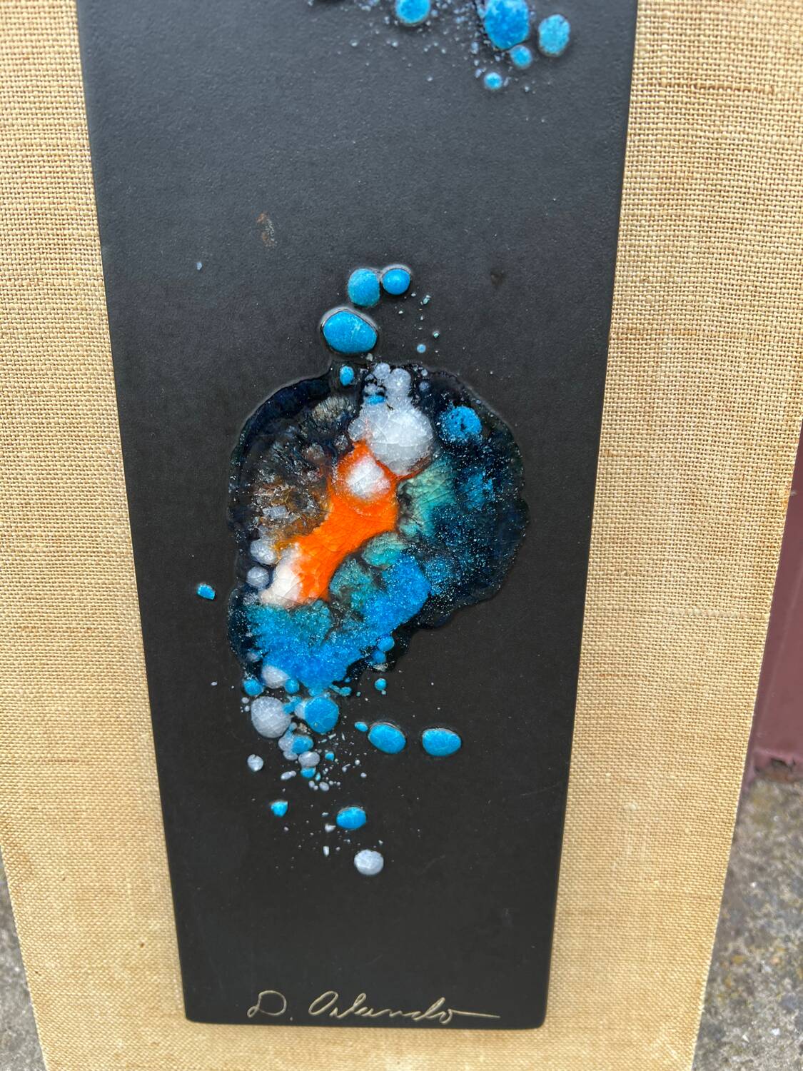 Large ceramic by Denise ORLANDO