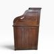 Bureau américain vintage en bois avec volet roulant