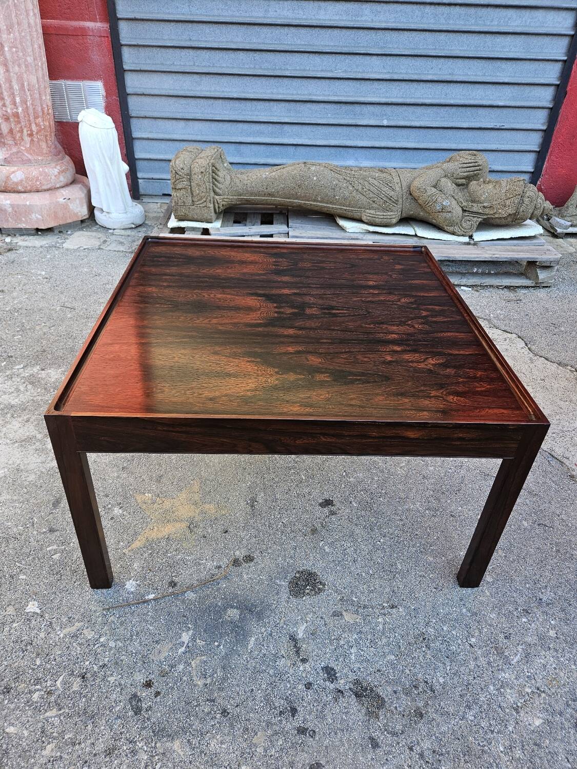 Scandinavian coffee table in rosewood