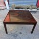 Scandinavian coffee table in rosewood