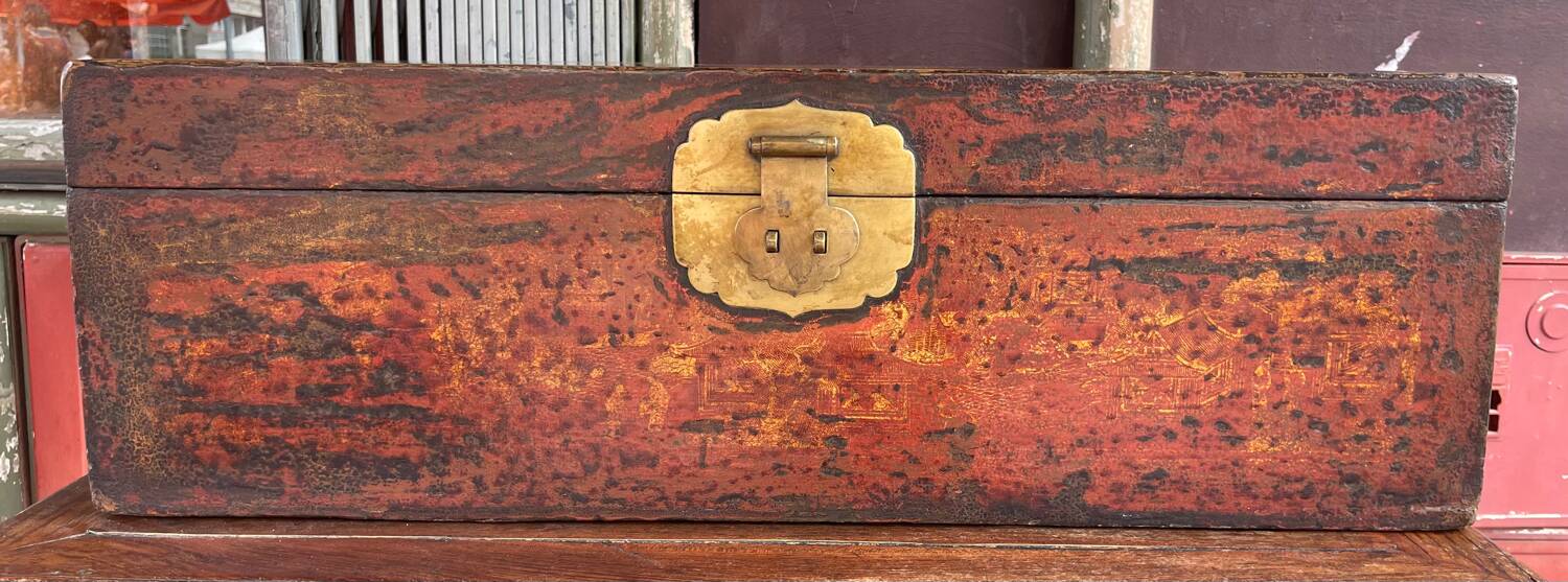 Antique Chinese trunk