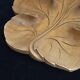 Wooden leaf tray