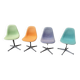 Série de 4 chaises de Eames éditionHerman Miller