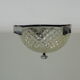 Cut glass ceiling lamp / vintage