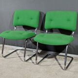 Pair of Chairs, attributed to Steelcase Strafor – 1970