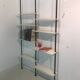 3-mounted floor/ceiling library