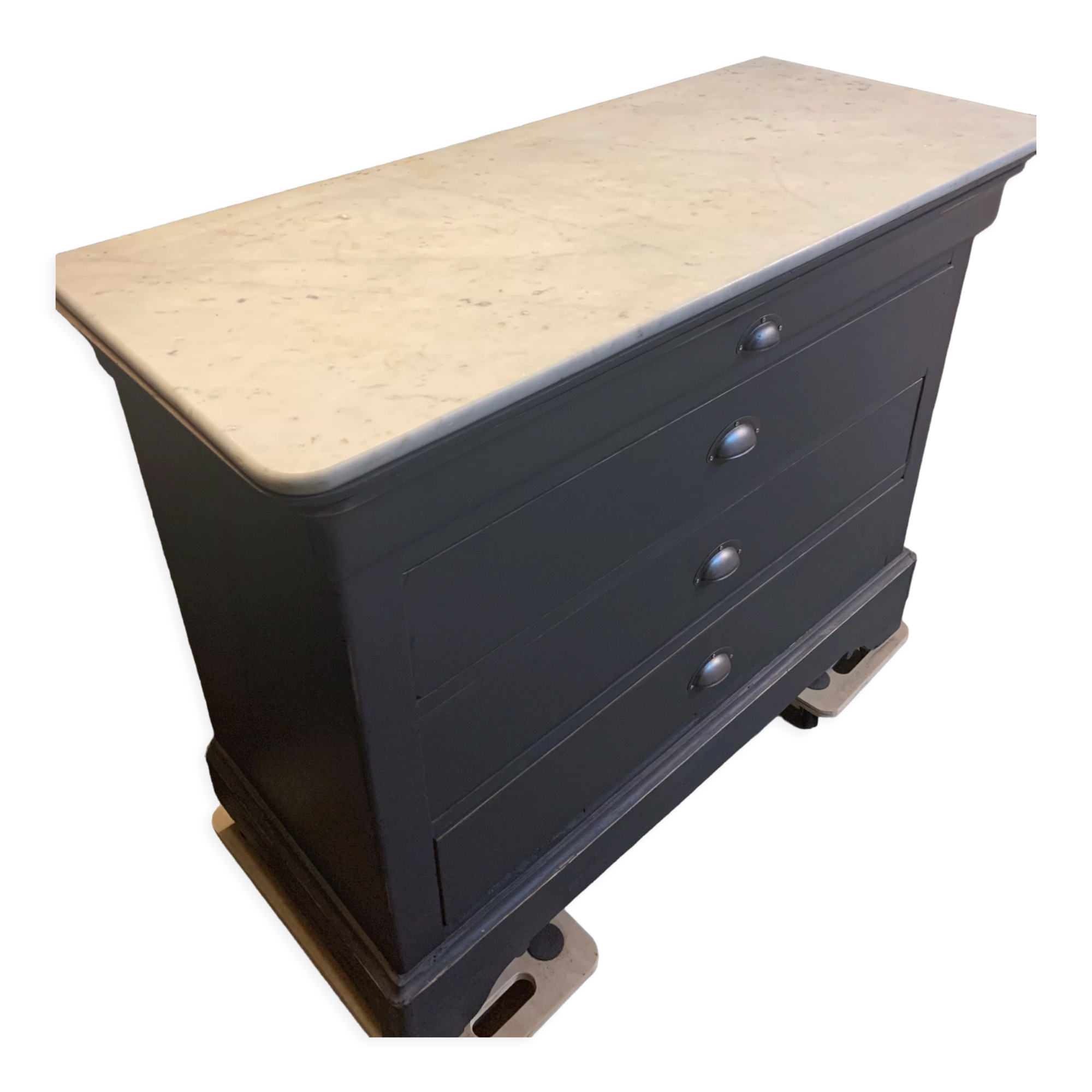 Commode plateau en marbre