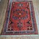 Handmade Persian Hamadan rug 185x130cm