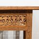 Table Orientale Pliante en Bois Exotique – Début XXe