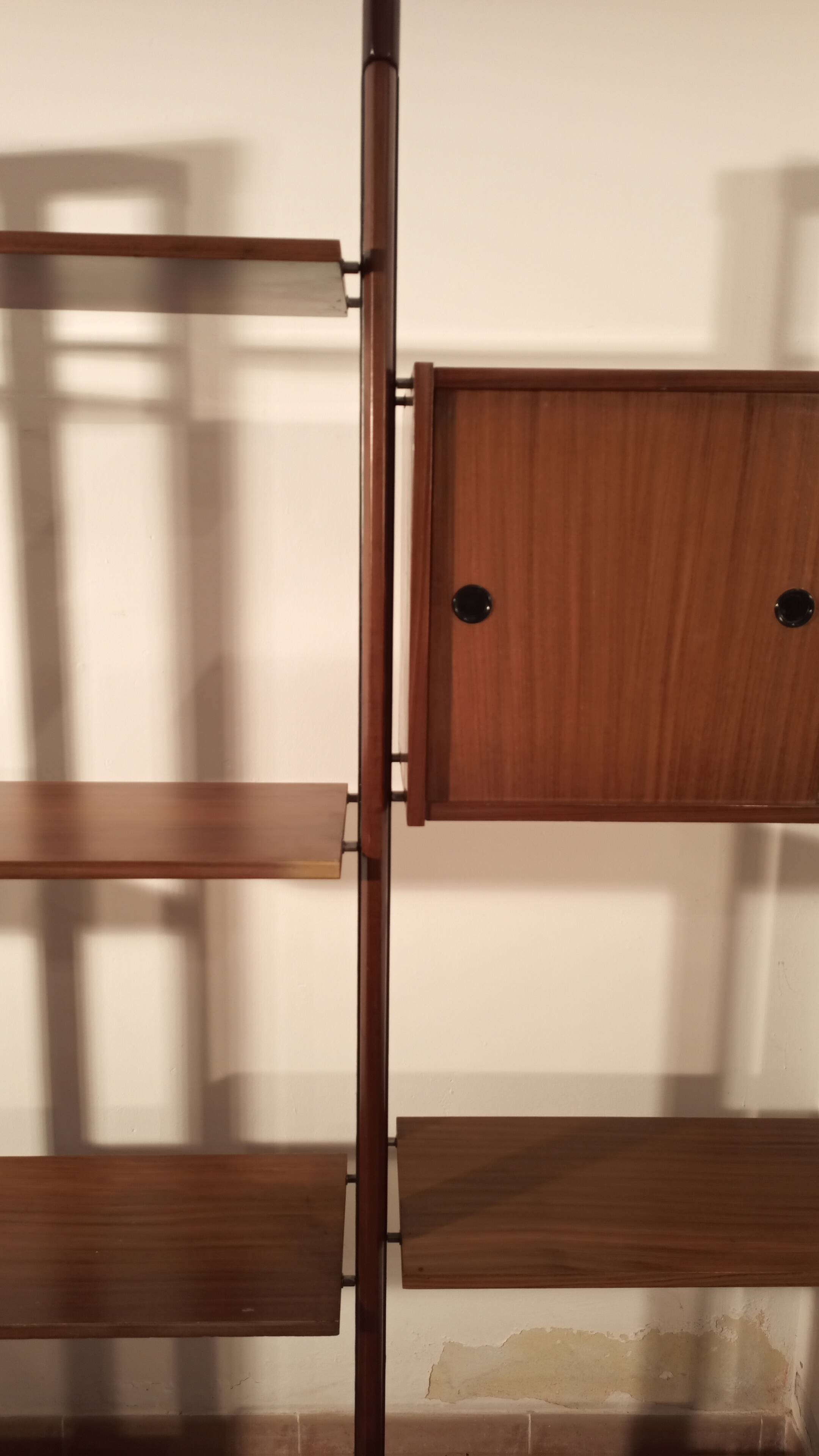 Vintage Modular Teak Bookcase, 1960s