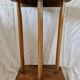 Vintage Art Deco wooden side table – 1930s/50s – unique piece
