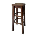 Ancient solid oak stool